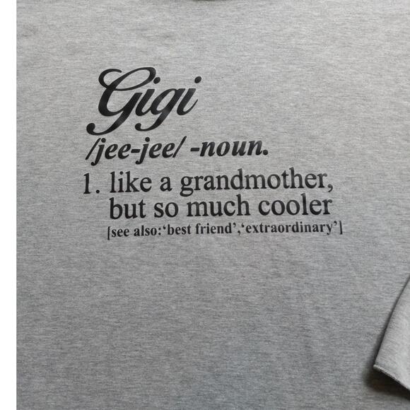 Women's GiGi Grandma Sweatershirt Top Size M - Picture 9 of 9